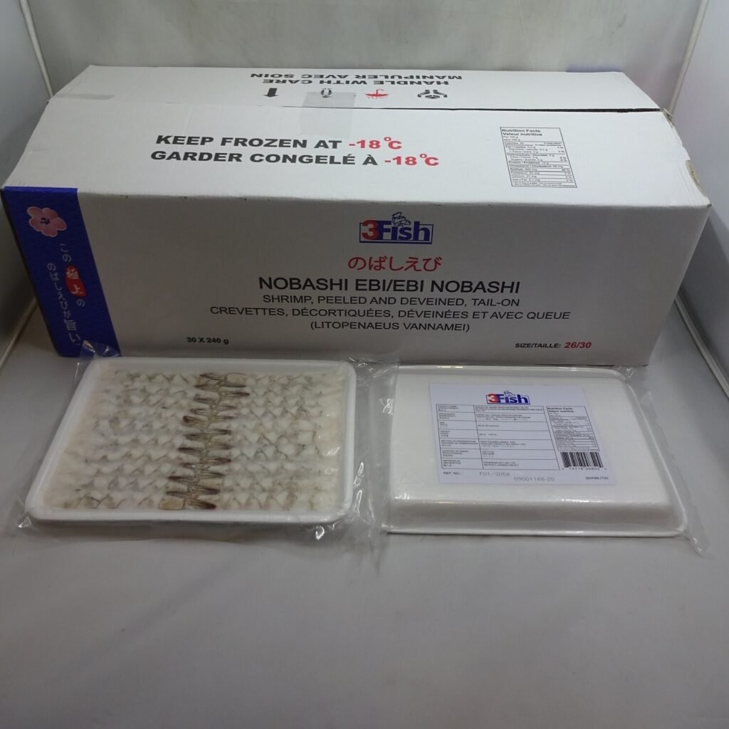 Shrimp White Nobashi 26/30 ( Stretched ) 7.2kg