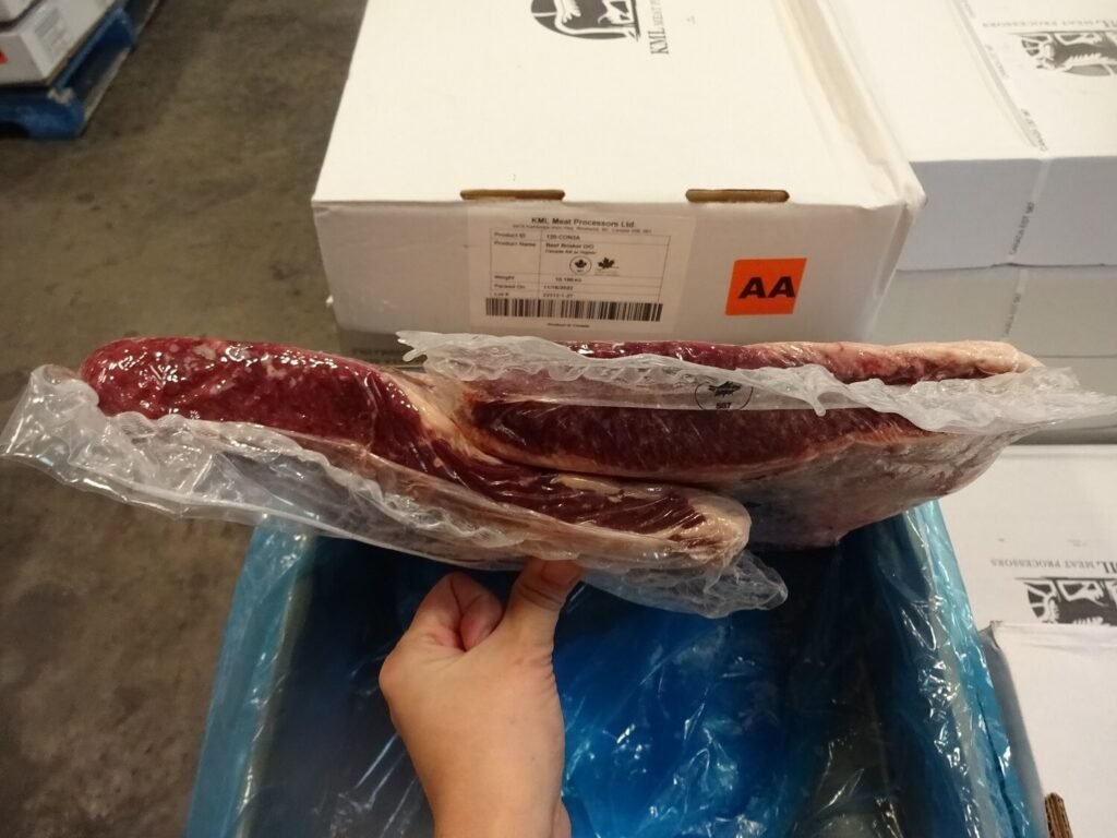 Beef Brisket Grade AA+ appr. 10kg/cs CA KML